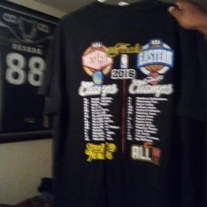 2016 NBA Finals Double sided tee